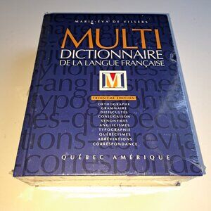 Multidictionnaire Francais French dictionnary Marie-Éva de Villers 3rd ed sealed